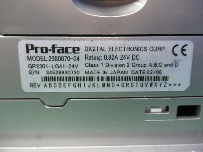 digital GP2301-LG41-24V Touch panel Detail Image - ASKINDEX Korea