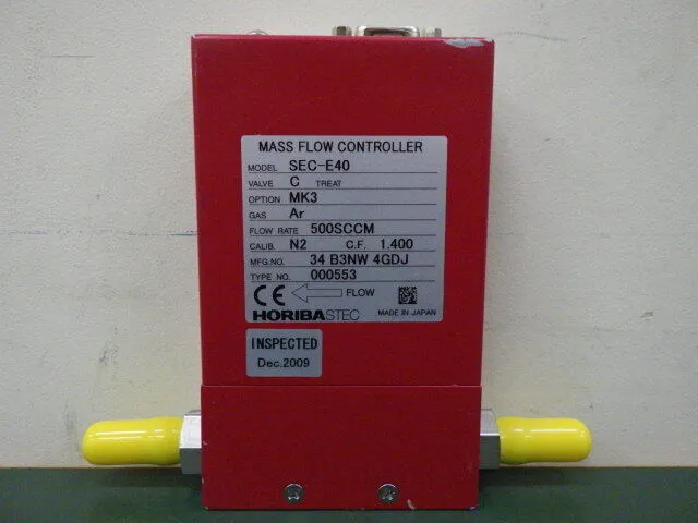 Horiba S-Tech SEC-E40 Mass flow controller Detail Image - ASKINDEX Korea