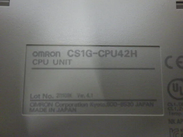 Omron CS1G-CPU42H sequencer Detail Image - ASKINDEX Korea