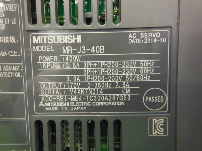 미쓰비시 전기 MR-J3-40B 서보 드라이버 상세 이미지 - ASKINDEX 코리아