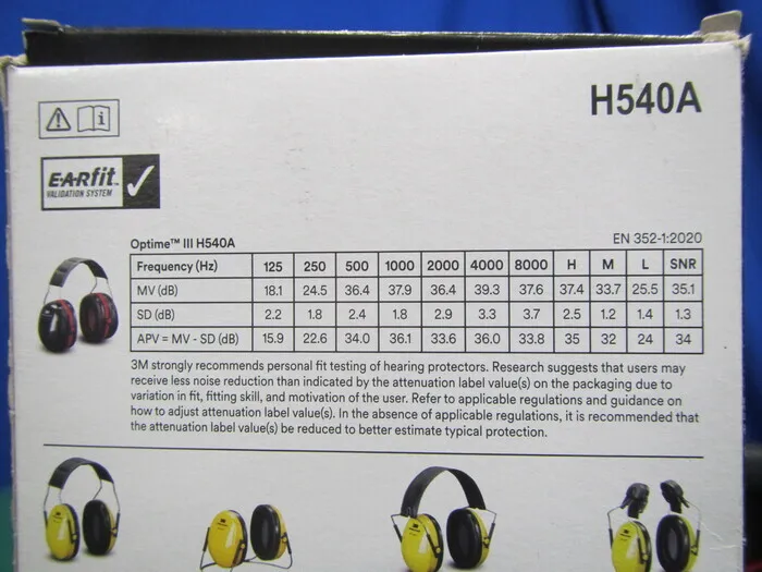 3M H540A-411 Soundproof headband Detail Image - ASKINDEX Korea