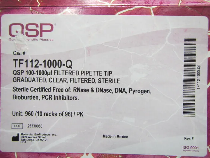 QSP TF112-1000-Q 필터 팁 상세 이미지 - ASKINDEX 코리아