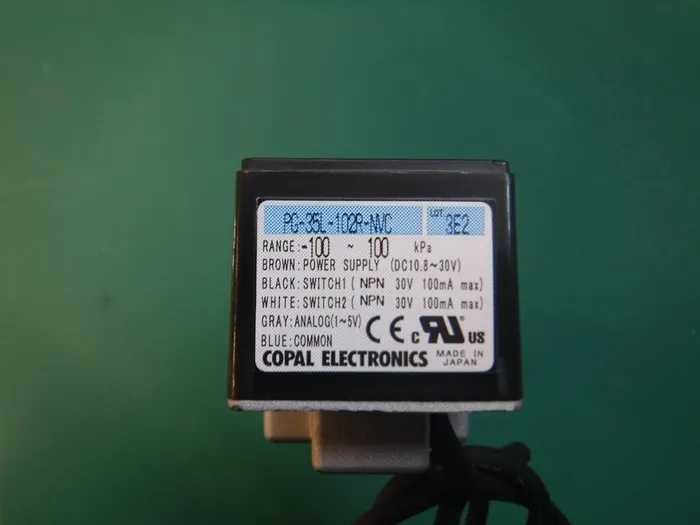 Nidec Copal Electronics PG-35L-102R-NVC pressure gauge Detail Image - ASKINDEX Korea