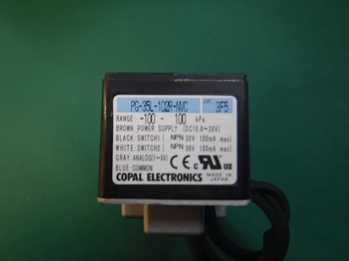 Nidec Copal Electronics PG-35L-102R-NVC pressure gauge Detail Image - ASKINDEX Korea