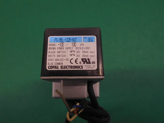 Nidec Copal Electronics PG-35L-102R-NVC pressure gauge Detail Image - ASKINDEX Korea