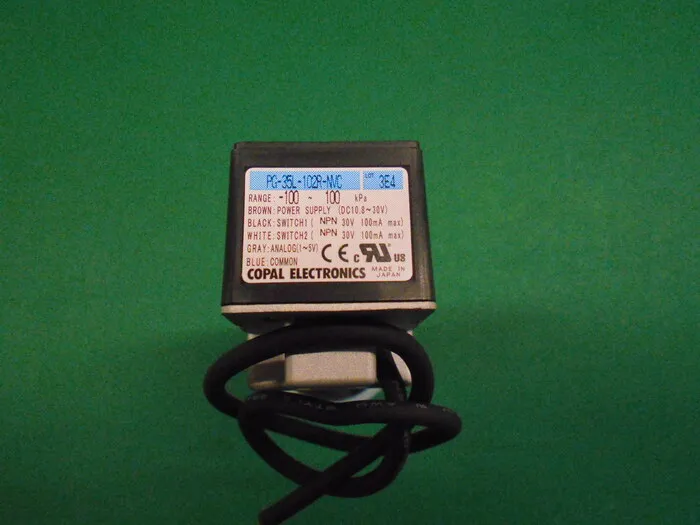 Nidec Copal Electronics PG-35L-102R-NVC pressure gauge Detail Image - ASKINDEX Korea