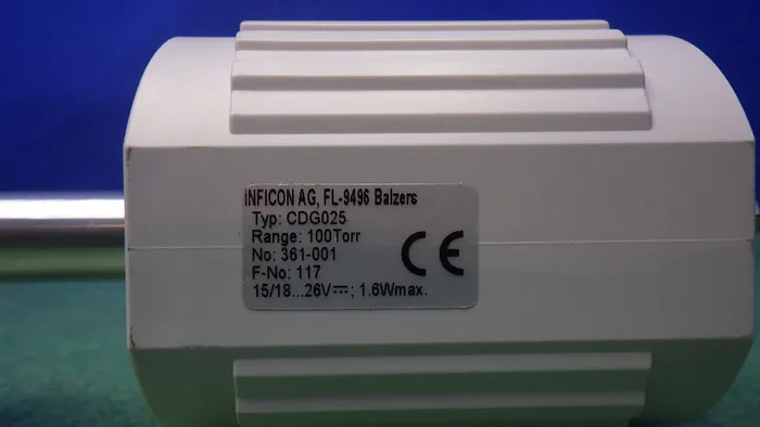 Inficon CDG025 Vacuum gauge Detail Image - ASKINDEX Korea