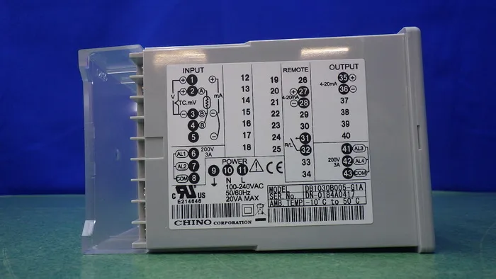 Chino DB1030B005-G1A Temperature controller Detail Image - ASKINDEX Korea