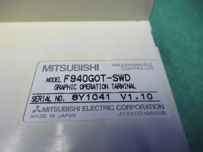 미쓰비시 전기 F940GOT-SWD 터치 패널 상세 이미지 - ASKINDEX 코리아