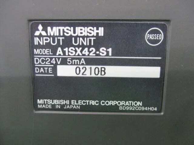 미쓰비시 전기 A1SX42-S1 시퀀서(PLC) 입력 유닛 상세 이미지 - ASKINDEX 코리아