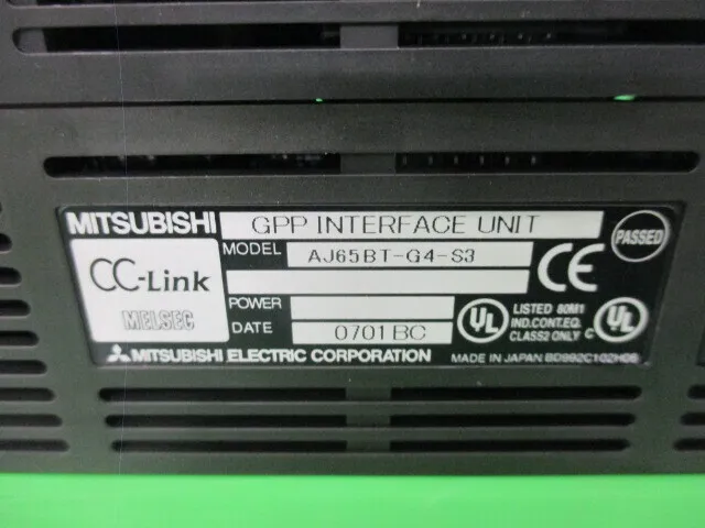 미쓰비시 전기 AJ65BT-G4-S3 CC-Link 인터페이스 유닛 상세 이미지 - ASKINDEX 코리아