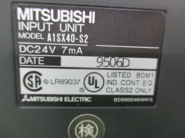 미쓰비시 전기 A1SX40-S2 시퀀서(PLC) 입력 유닛 상세 이미지 - ASKINDEX 코리아