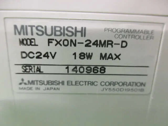 미쓰비시 전기 FX0N-24MR-D 시퀀서(PLC 유닛) 상세 이미지 - ASKINDEX 코리아