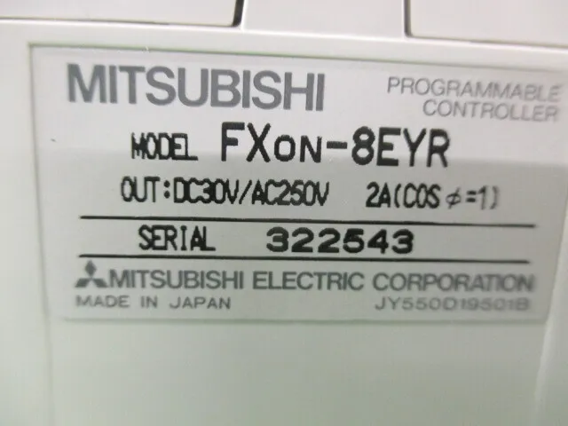미쓰비시 전기 FX0N-8EYR 시퀀서(PLC 유닛) 상세 이미지 - ASKINDEX 코리아