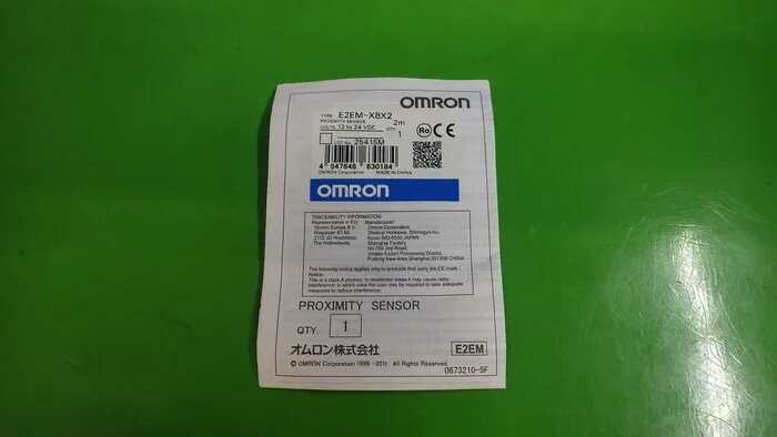 Omron E2EM-X8X2 Proximity sensor Detail Image - ASKINDEX Korea