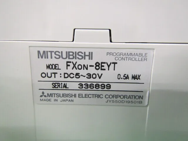 미쓰비시 전기 FX0N-8EYT 시퀀서(PLC) 증설 유닛 상세 이미지 - ASKINDEX 코리아