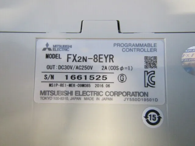 Mitsubishi Electric FX2N-8EYR PLC (Programmable Logic Controller) Output Expansion Block Detail Image - ASKINDEX Korea