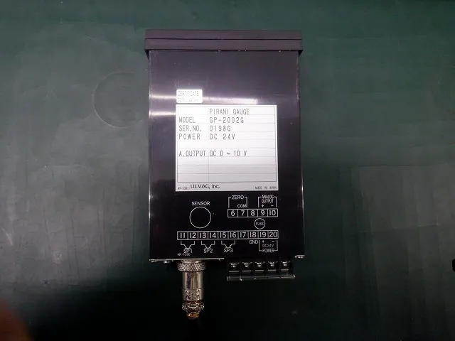 ULVAC GP-2002G Pirani Gauge Detail Image - ASKINDEX Korea