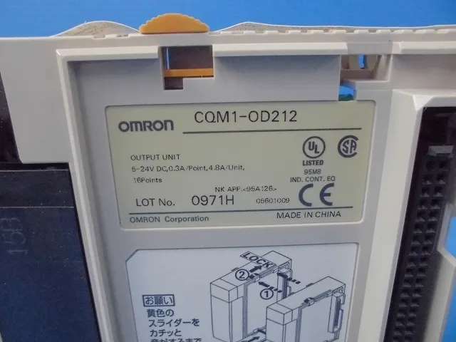 오므론 CQM1-OD212 PLC(트랜지스터 출력 유닛) 상세 이미지 - ASKINDEX 코리아