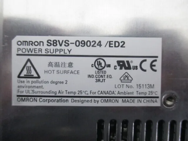 Omron S8V5-09024 Switching power supply Detail Image - ASKINDEX Korea