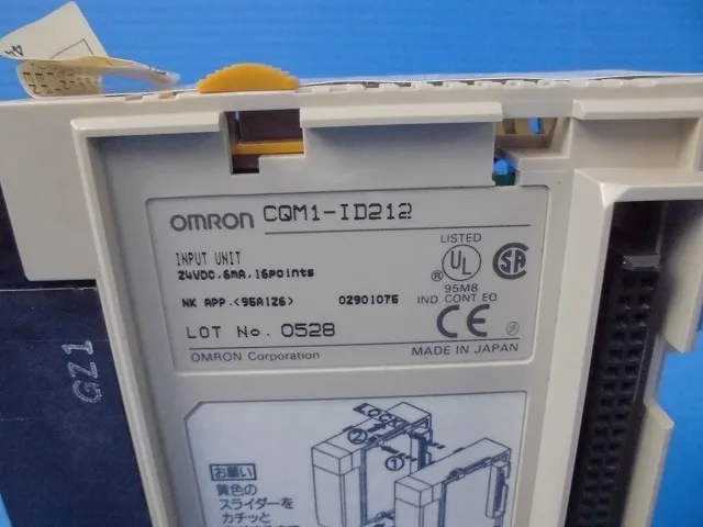 Omron CQM1-ID212 PLC (Input Unit) Detail Image - ASKINDEX Korea