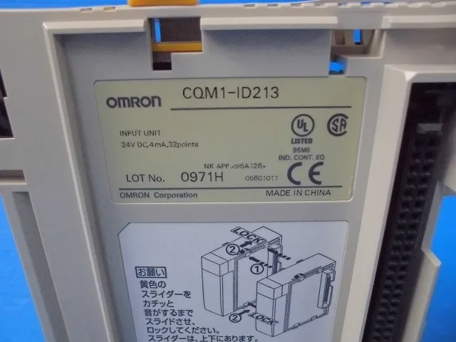 Omron CQM1-ID213 PLC (Input Unit) Detail Image - ASKINDEX Korea