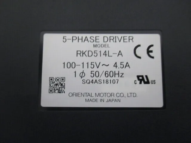Oriental Motor RKD514L-A Stepper motor driver Detail Image - ASKINDEX Korea