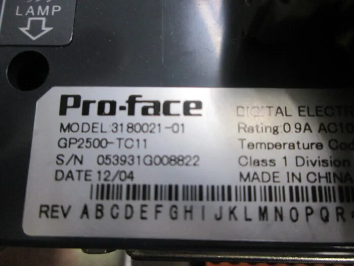 Pro-face GP-2500-TC11(3180021-01) Touch panel Detail Image - ASKINDEX Korea