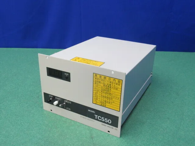 오사카 진공 TC550 터보 분자 펌프 용 컨트롤러