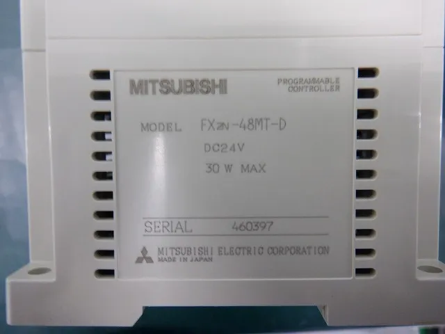 Mitsubishi Electric FX2N-48MT-D Sequencer (CPU with 48 input/output points) Detail Image - ASKINDEX Korea