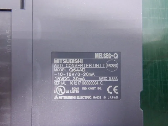 Mitsubishi Electric Q64AD Sequencer (A/D converter unit) Detail Image - ASKINDEX Korea