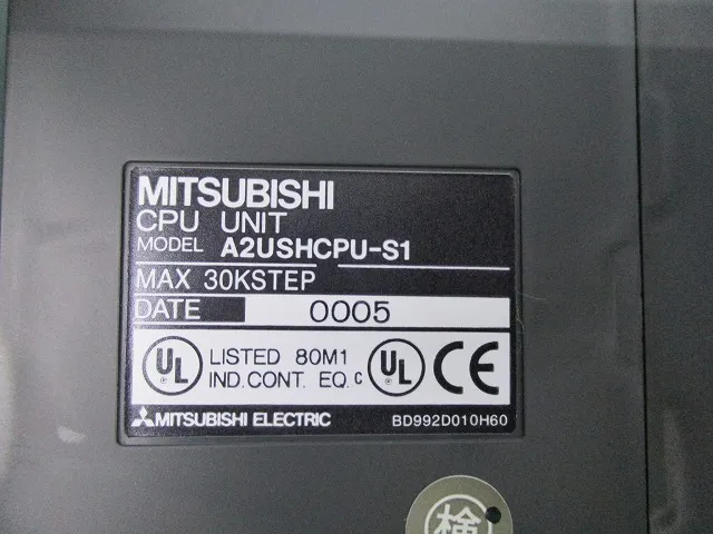 Mitsubishi Electric A2USHCPU-S1 Sequencer (CPU unit) Detail Image - ASKINDEX Korea