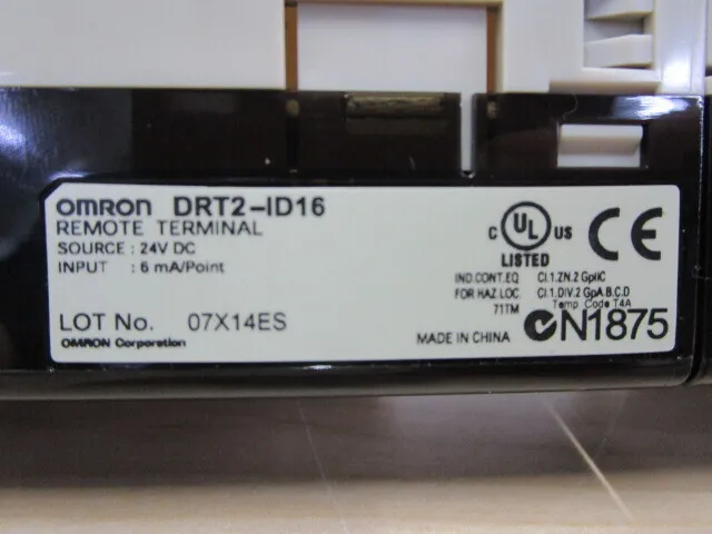 Omron DRT12-ID16 I/O Terminal Detail Image - ASKINDEX Korea