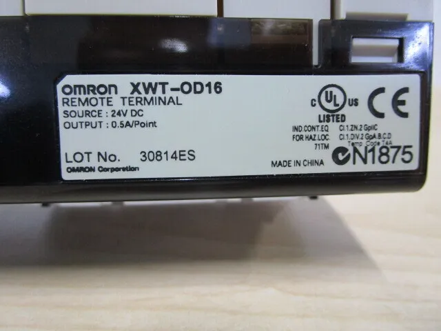 Omron DRT12-ID16 I/O Terminal Detail Image - ASKINDEX Korea