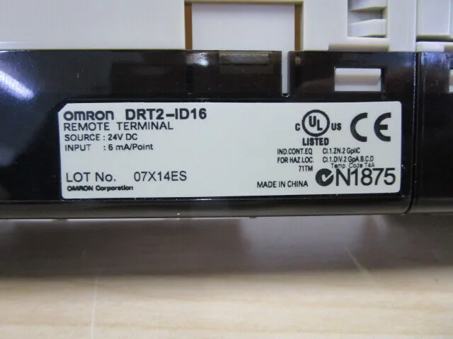 Omron DRT12-ID16 I/O Terminal Detail Image - ASKINDEX Korea