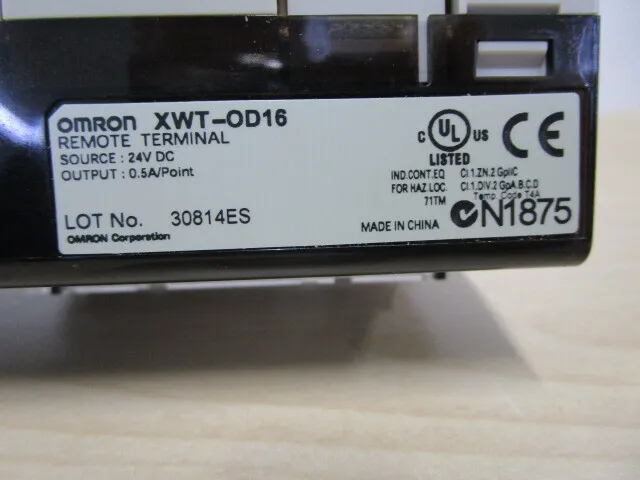 Omron DRT12-ID16 I/O Terminal Detail Image - ASKINDEX Korea