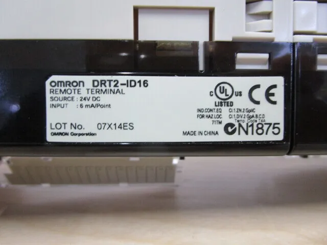 Omron DRT12-ID16 I/O Terminal Detail Image - ASKINDEX Korea