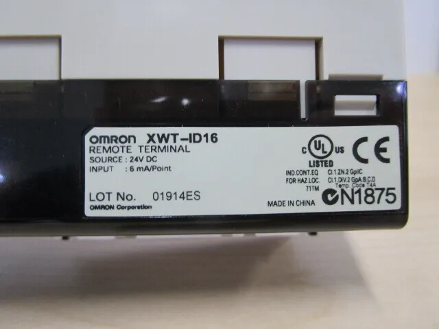 Omron DRT12-ID16 I/O Terminal Detail Image - ASKINDEX Korea