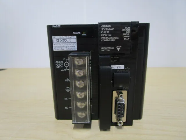 Omron CJ2M-CPU14 Sequencer (CPU) Detail Image - ASKINDEX Korea