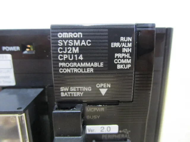 Omron CJ2M-CPU14 Sequencer (CPU) Detail Image - ASKINDEX Korea