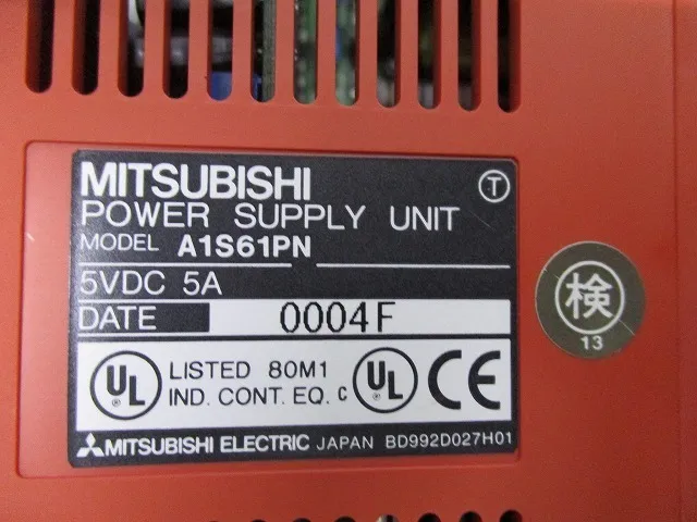 Mitsubishi Electric A1S61PN Sequencer (power supply unit) Detail Image - ASKINDEX Korea