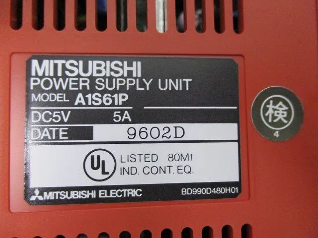 Mitsubishi Electric A1S61P Sequencer (power supply unit) Detail Image - ASKINDEX Korea