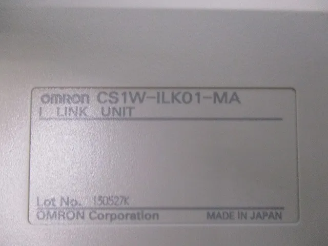 Omron CS1W-ILK01-MA Sequencer (I/O Link Unit) Detail Image - ASKINDEX Korea