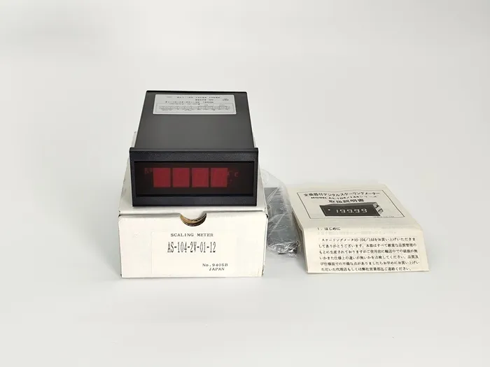 Asahi Keiki AS-104-2V-01-12 Digital panel meter Detail Image - ASKINDEX Korea