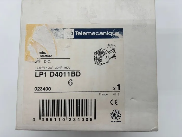 Telemechanics LP1 D4011BD electromagnetic contactor Detail Image - ASKINDEX Korea