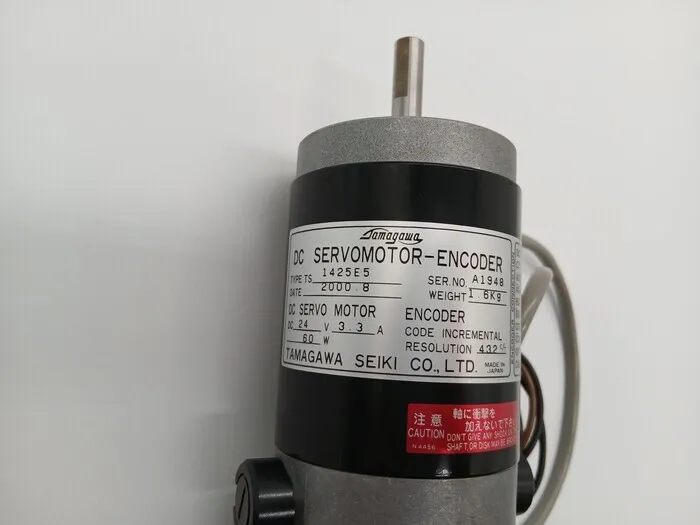 타마가와 정기 1425E5 DC 서보 모터 상세 이미지 - ASKINDEX 코리아