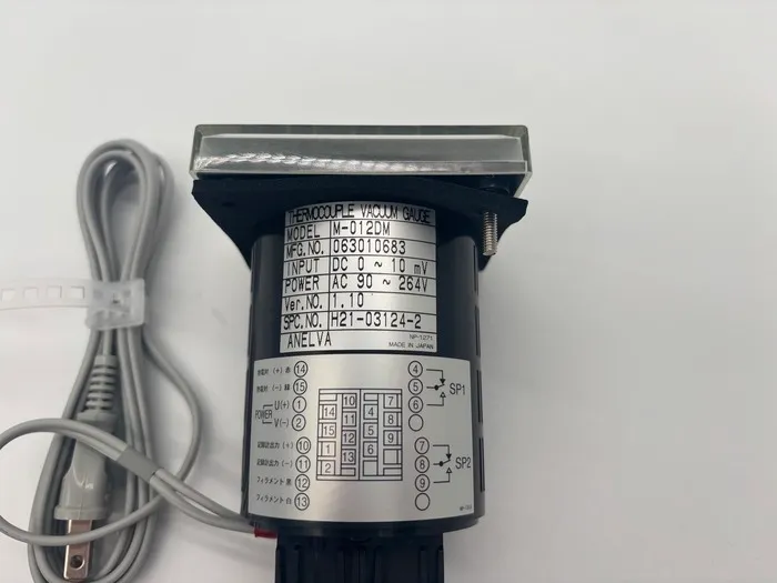 ANELVA M-012DM Thermocouple Vacuum Gauge Detail Image - ASKINDEX Korea