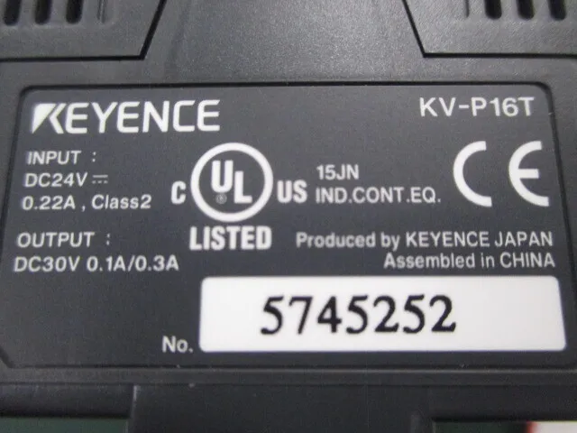 Keyence KV-P16T PLC(패널 설치) 상세 이미지 - ASKINDEX 코리아