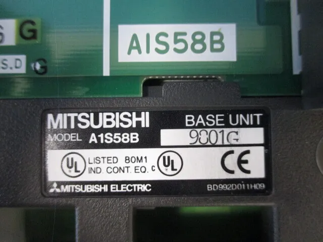 Mitsubishi Electric A1S58B Sequencer (PLC) base unit Detail Image - ASKINDEX Korea