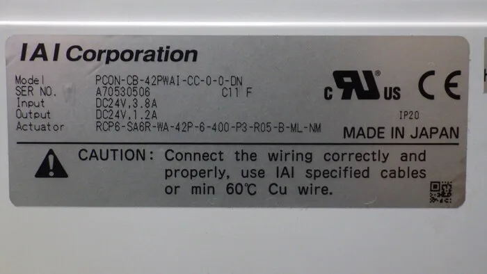 IAI PCON-CB-42PWAI-CC-0-0-DN controller Detail Image - ASKINDEX Korea